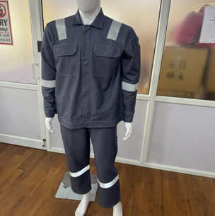 FR Denim Shirt Pant by HiCare