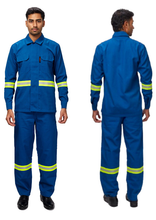 Fire Retardant Boiler Suit Shirt Pant Style