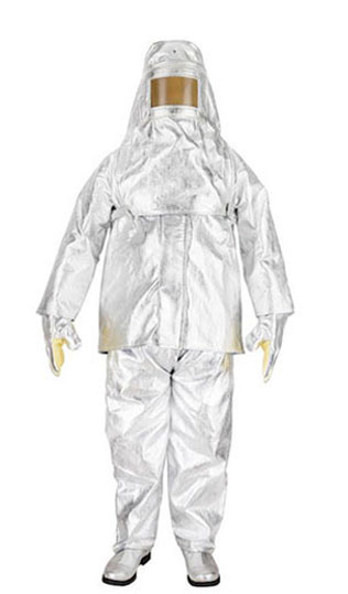 Aluminised Aramid Fire Suit